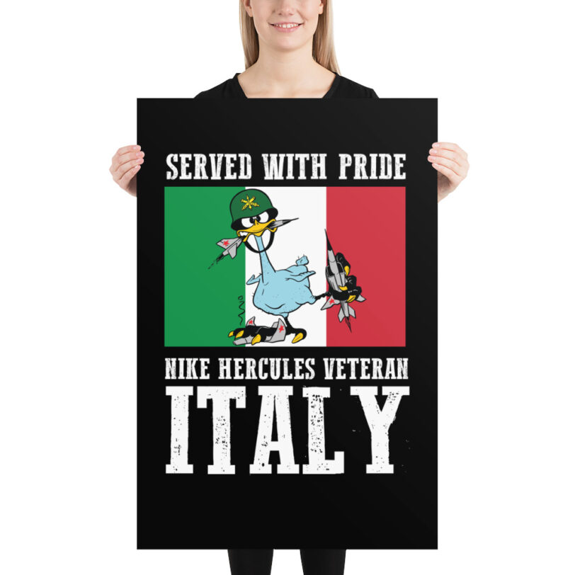 Italy Oozlefinch on Flag Poster - Image 11