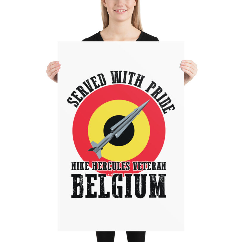 Belgium Nike Hercules on Roundel Poster - Image 11