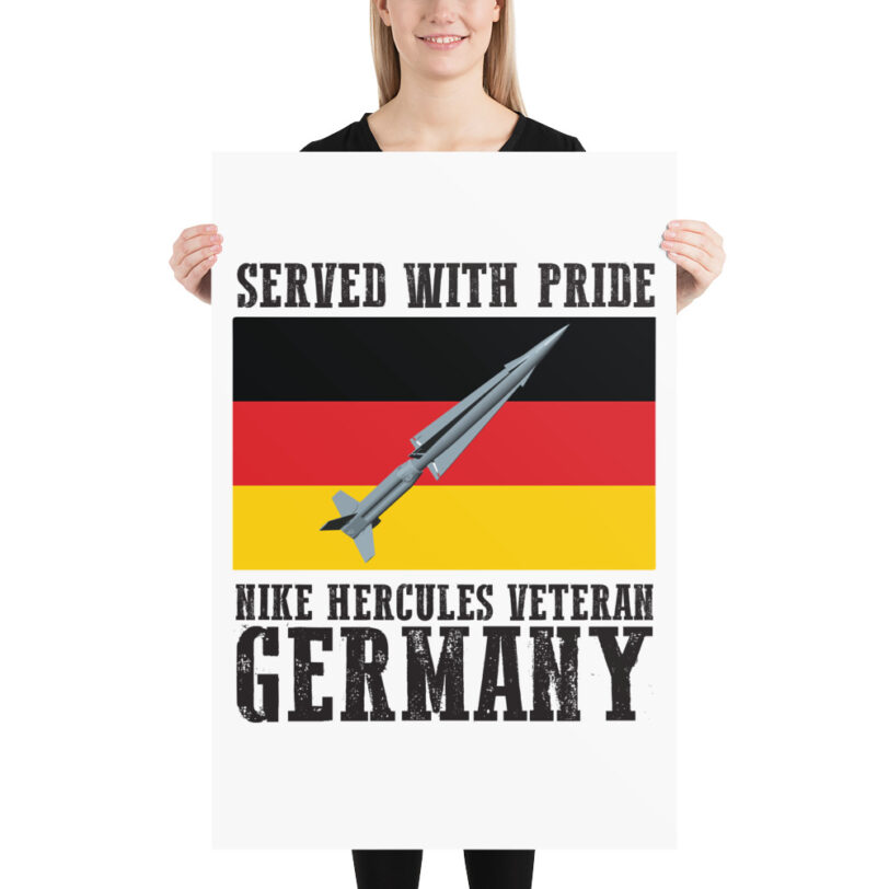 Germany Nike Hercules on Flag Poster - Image 11