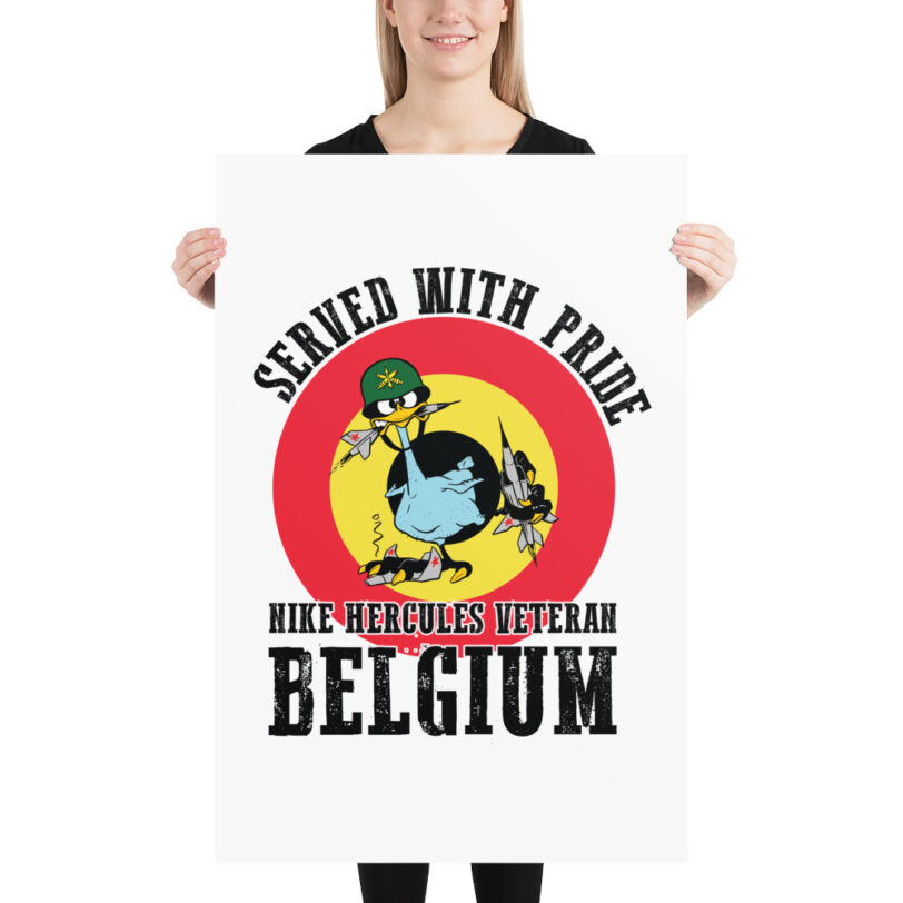 Belgium Oozlefinch on Roundel Poster - Image 11