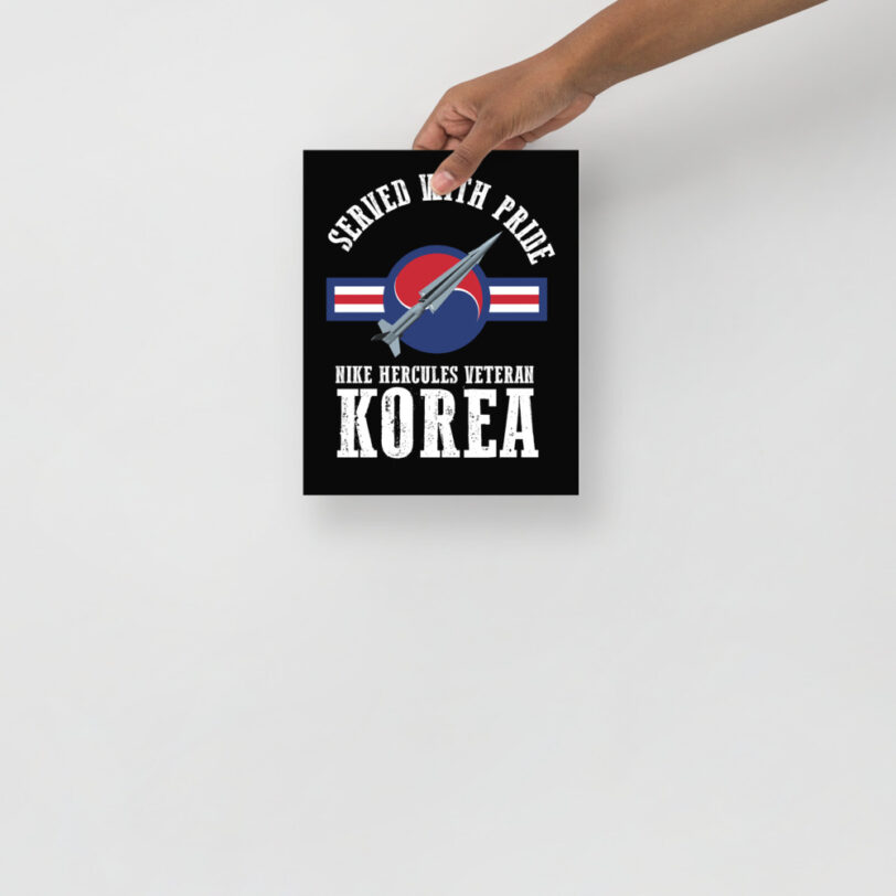 Korea Nike Hercules on Roundel Poster