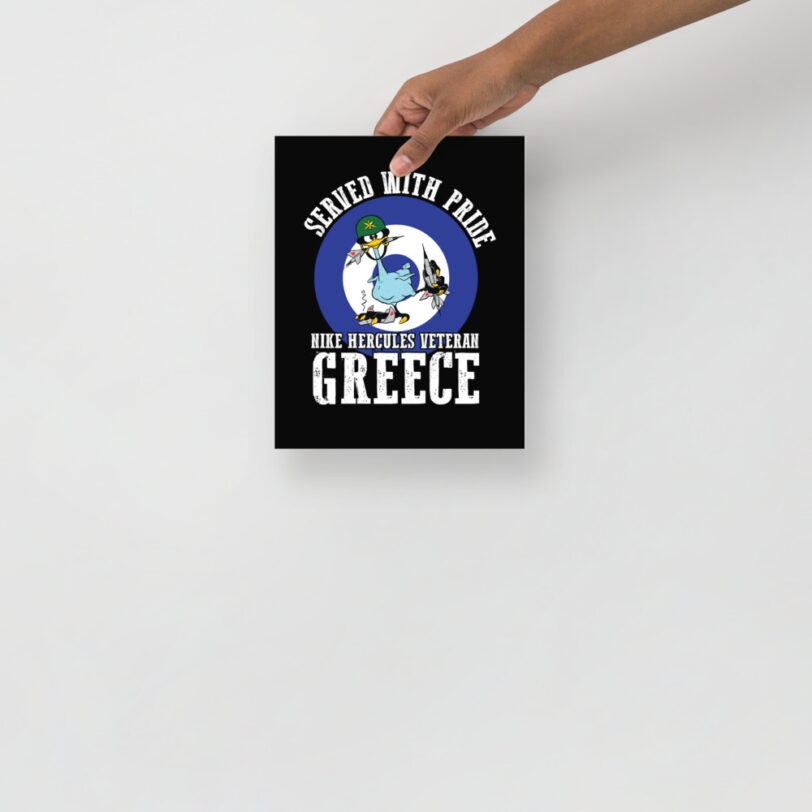 Greece Oozlefinch on Roundel Poster