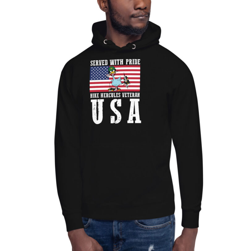 USA Oozlefinch on Flag Hoodie