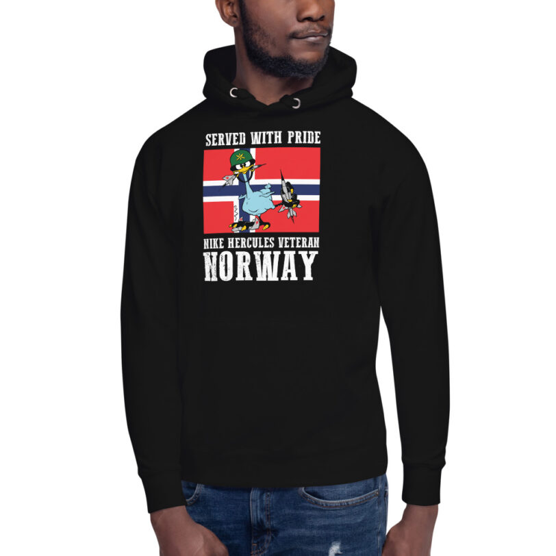 Norway Oozlefinch on Flag Hoodie