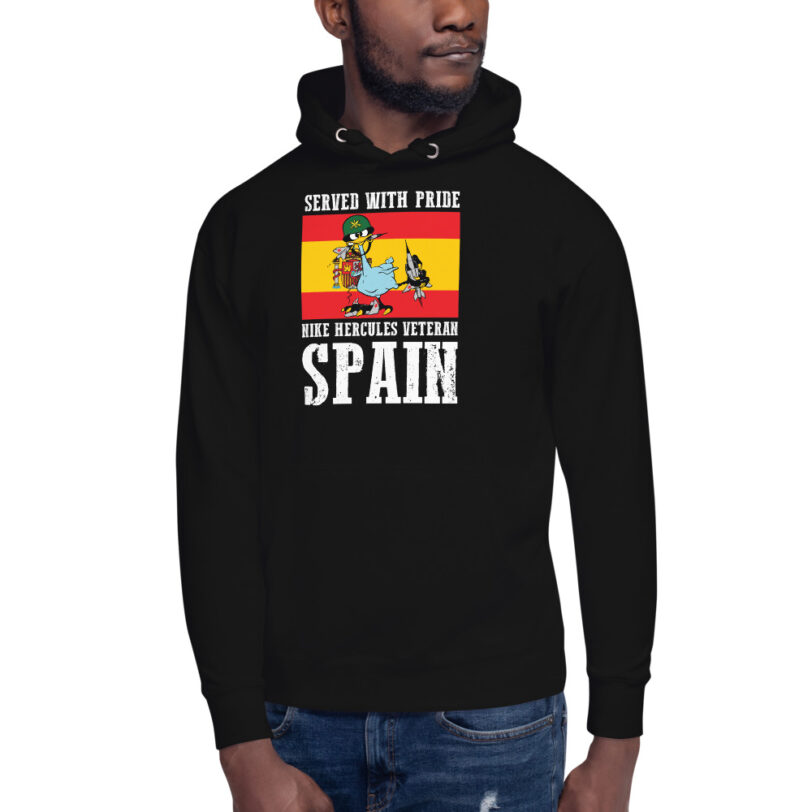 Spain Oozlefinch on Flag Hoodie