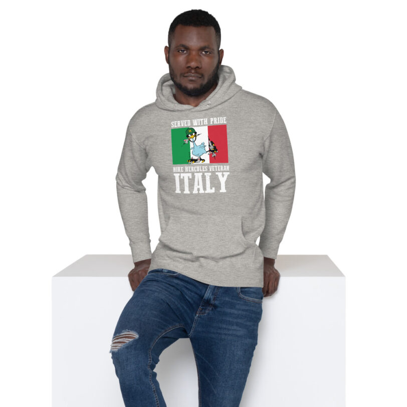 Italy Oozlefinch on Flag Hoodie - Image 4