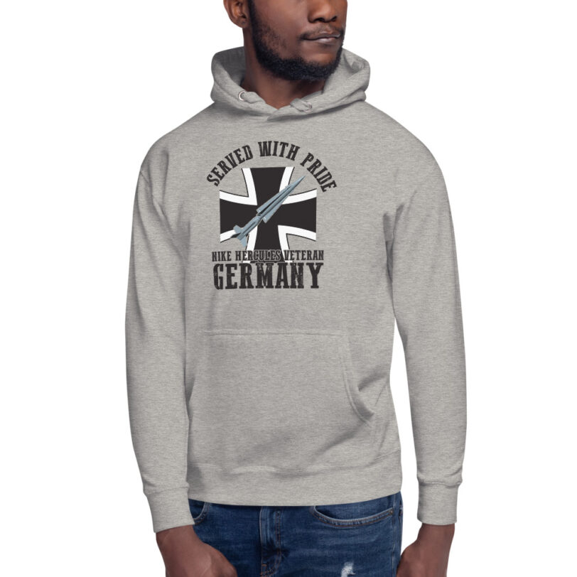 Germany NIke Hercules Missile on Roundel Hoodie