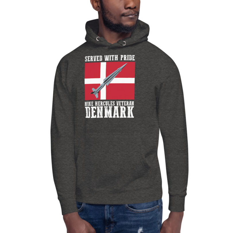 Denmark Nike Hercules on Flag Hoodie - Image 3