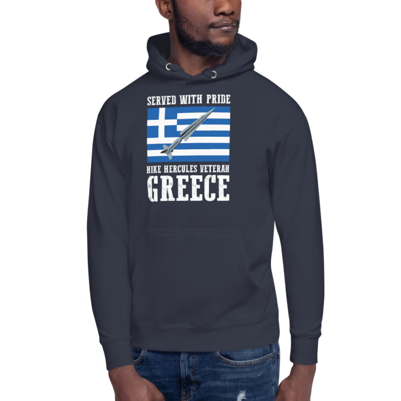 Greece Nike Hercules on Flag Hoodie - Image 2