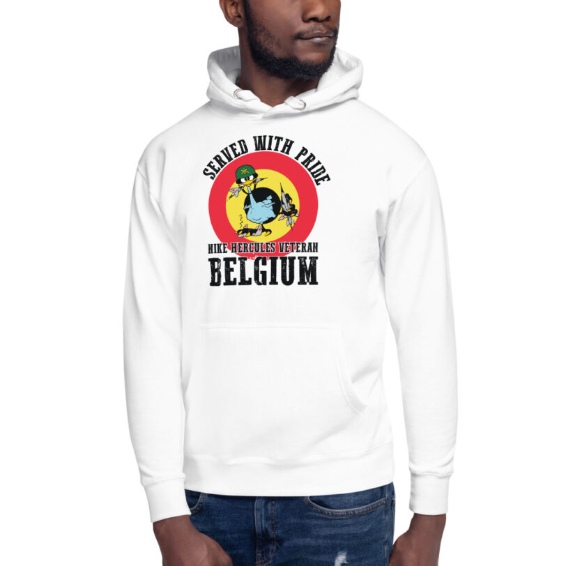 Belgium Oozlefinch on Roundel Hoodie - Image 2