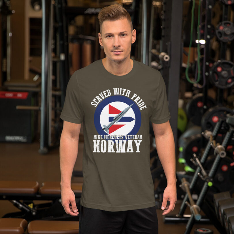 Norway Nike Missile on Roundel T-Shirt - Image 3