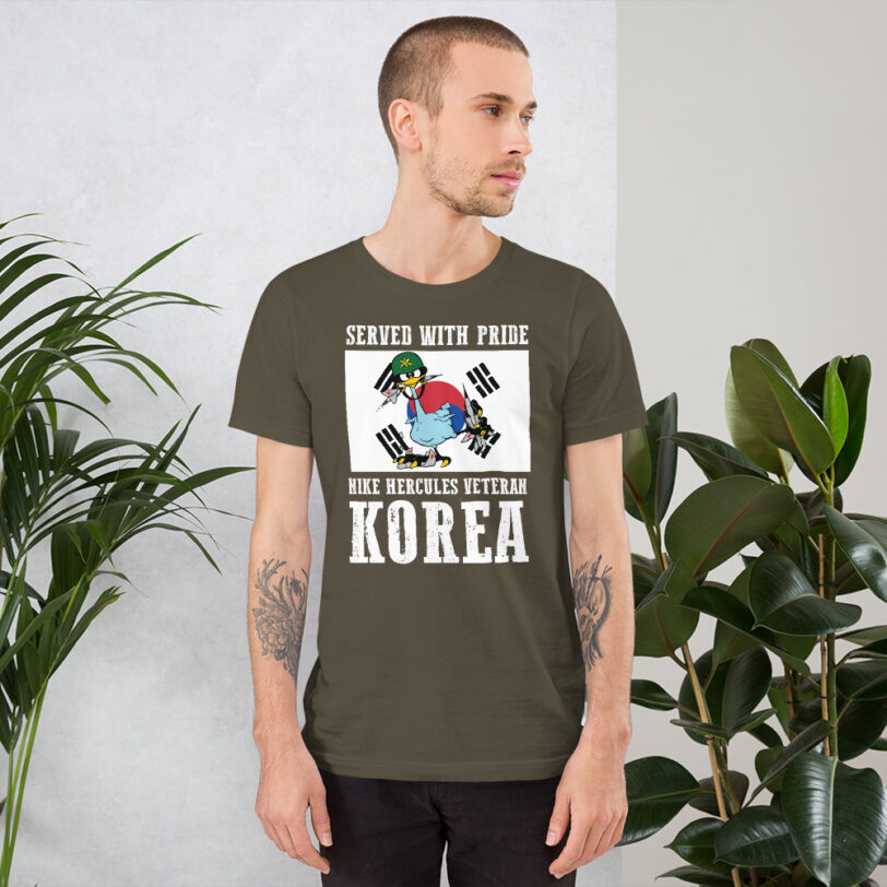 Korea Oozlefinch on Flag T-Shirt - Image 4