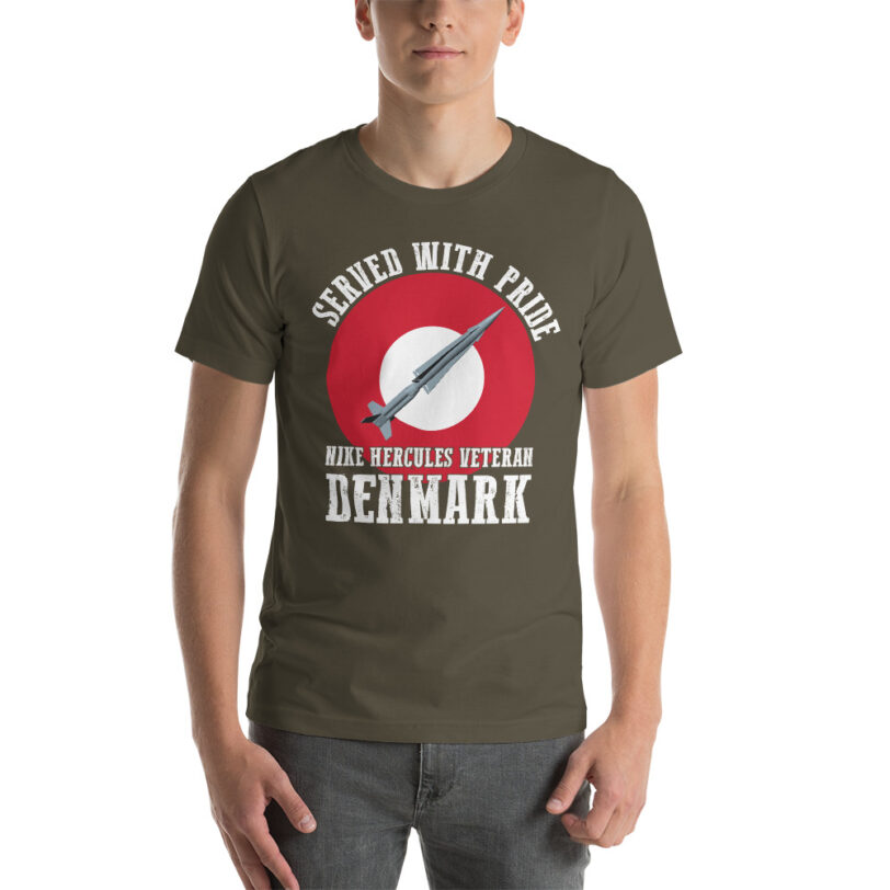 Denmark Nike Hercules on Roundel T-Shirt - Image 4