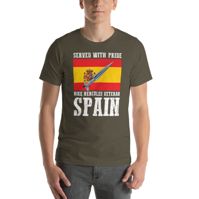 Spain Nike Hercules on Flag T-Shirt