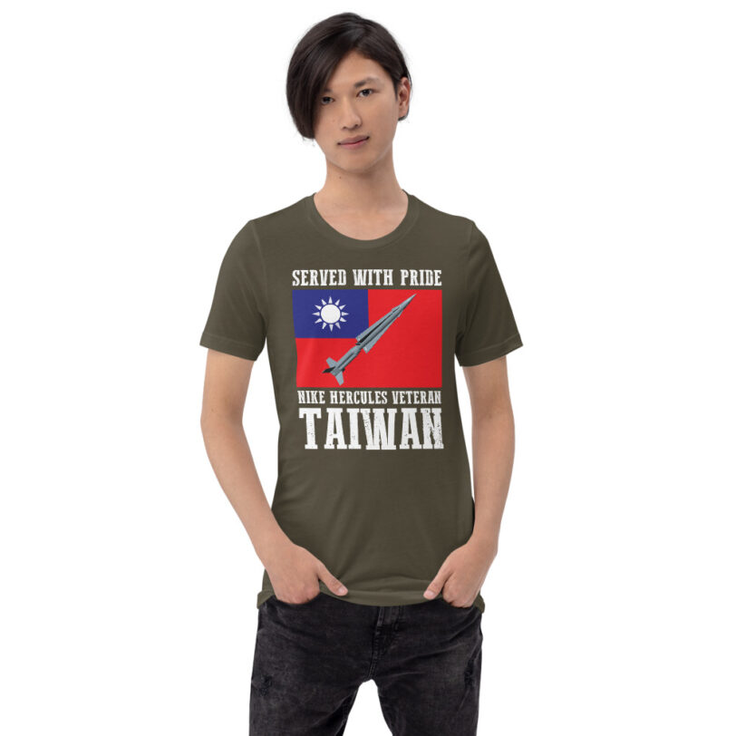 Taiwan Nike Hercules on Flag T-Shirt - Image 3