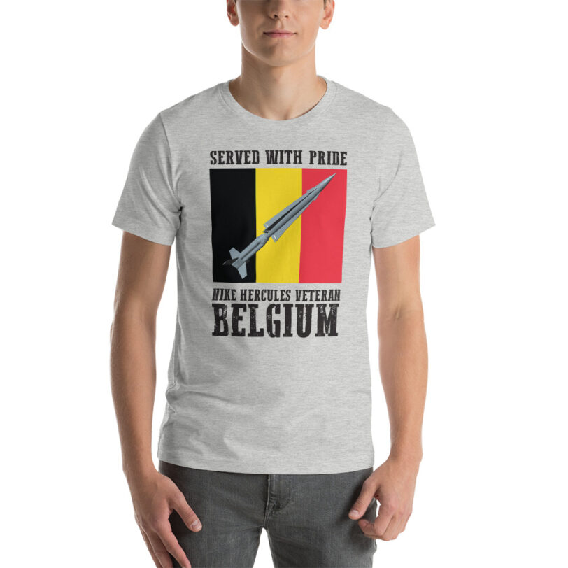 Belgium Nike Hercules on Flag T-Shirt