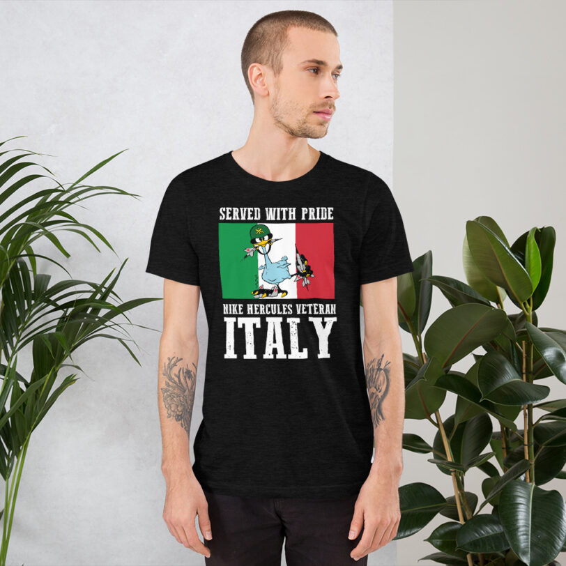 Italy Oozlefinch on Flag T-Shirt