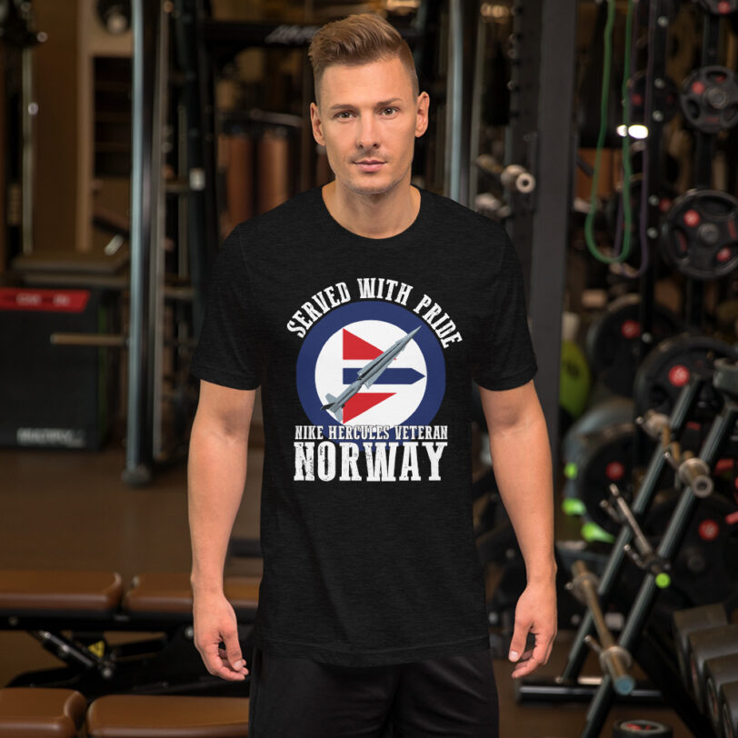 Norway Nike Missile on Roundel T-Shirt - Image 2