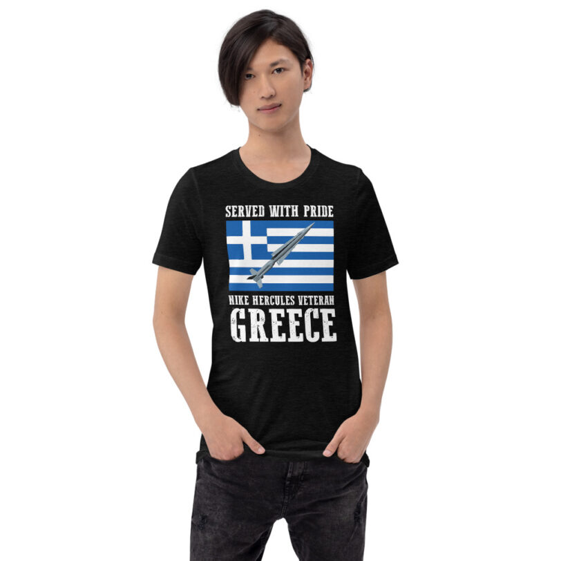 Greece Nike Hercules on Flag T-Shirt