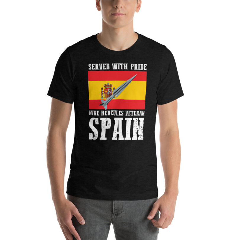 Spain Nike Hercules on Flag T-Shirt - Image 2