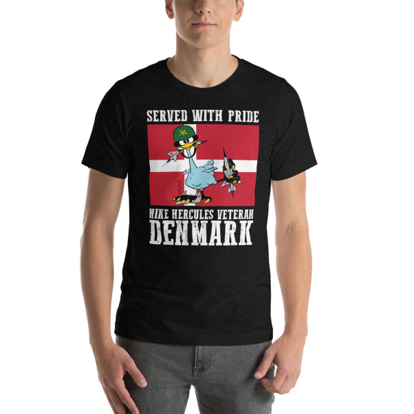 Denmark Oozlefinch on Flag T-Shirt - Image 2