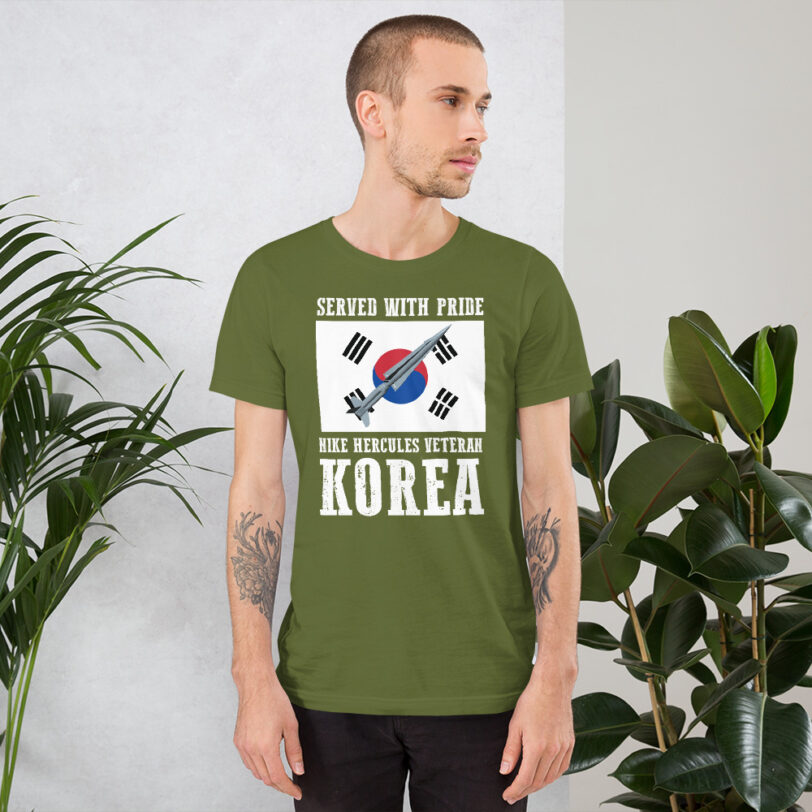 Korea Nike Hercules on Flag T-Shirt