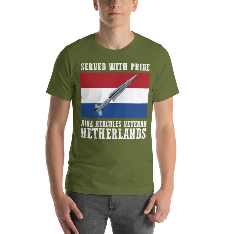 Netherlands Nike Hercules on Flag T-Shirt