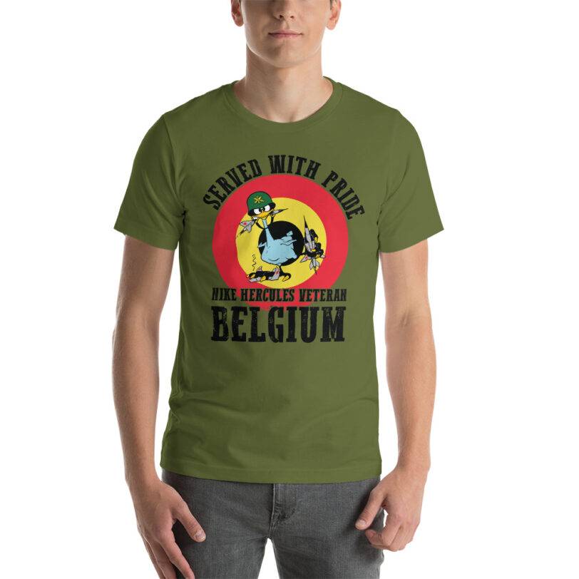 Belgium Oozlefinch on Roundel T-Shirt - Image 3