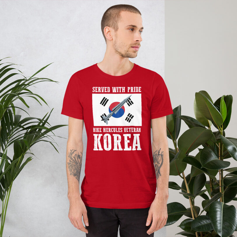 Korea Nike Hercules on Flag T-Shirt - Image 4