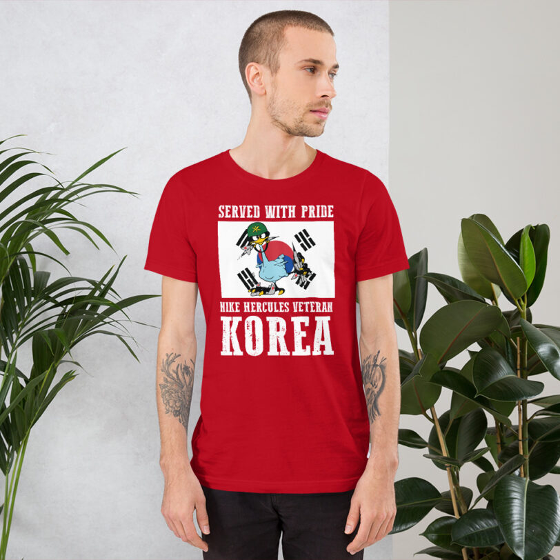 Korea Oozlefinch on Flag T-Shirt - Image 3