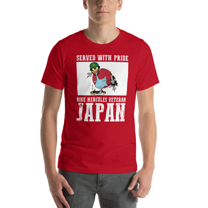 Japan Oozlefinch on Flag T-Shirt