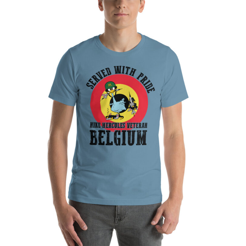 Belgium Oozlefinch on Roundel T-Shirt - Image 4