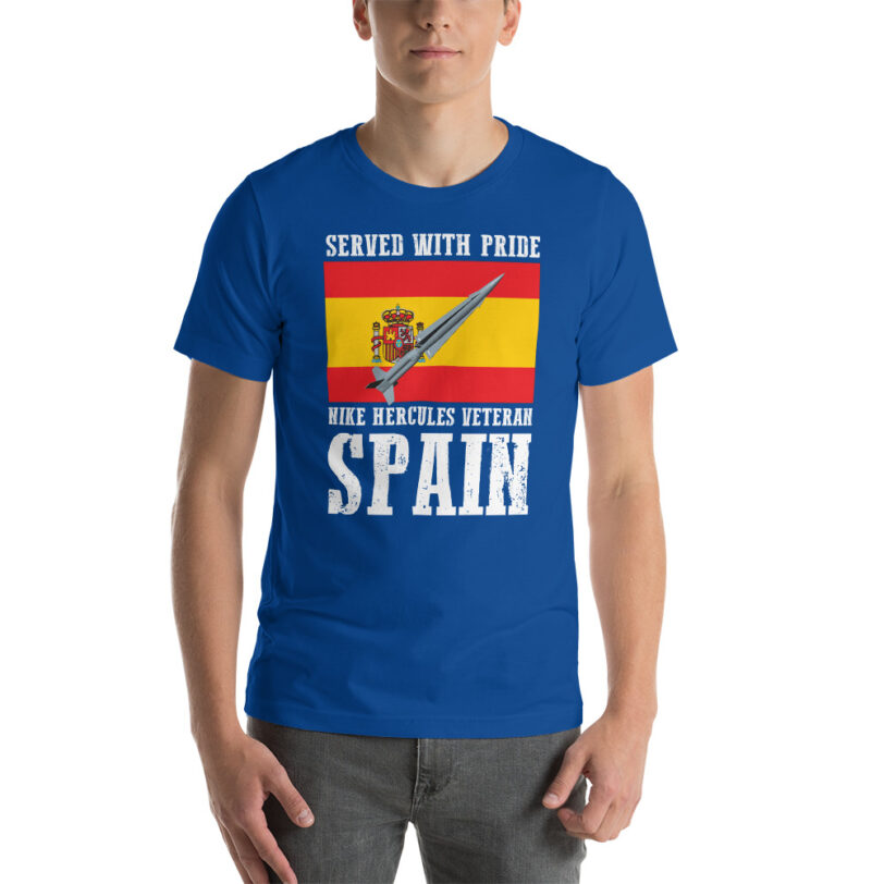 Spain Nike Hercules on Flag T-Shirt - Image 3