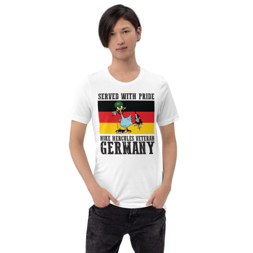 Germany Oozlefinch on Flag T-Shirt