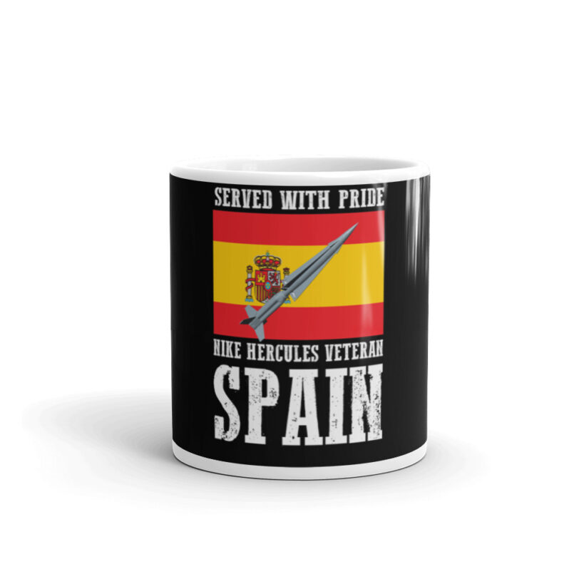 Spain Nike Hercules on Flag Mug