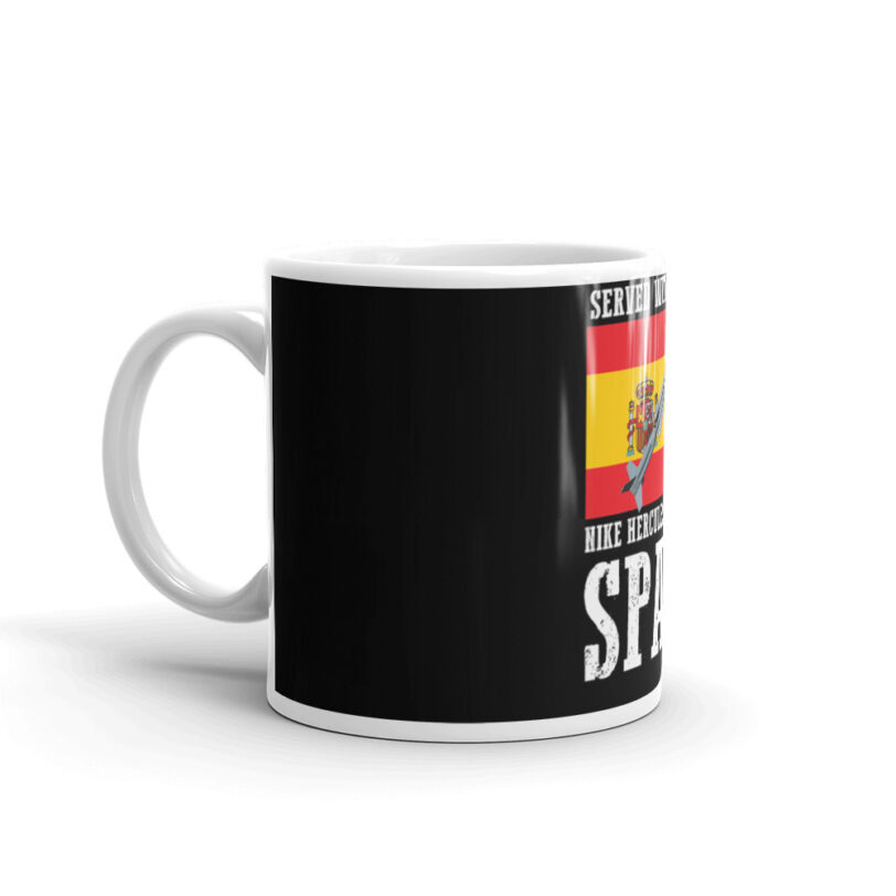 Spain Nike Hercules on Flag Mug - Image 3