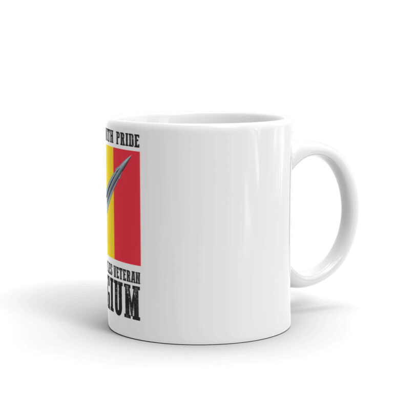 Belgium Nike Hercules on Flag Mug - Image 2