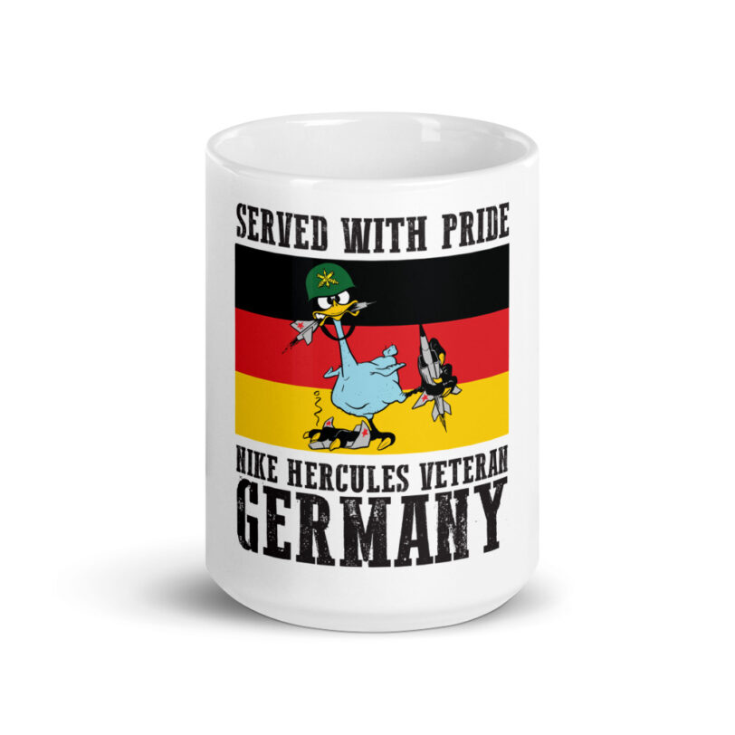 Germany Oozlefinch on Flag Coffee Mug - Image 6