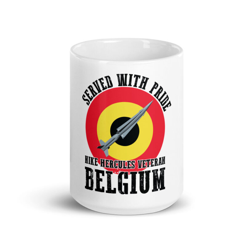 Belgium Nike Hercules on Roundel Mug - Image 2