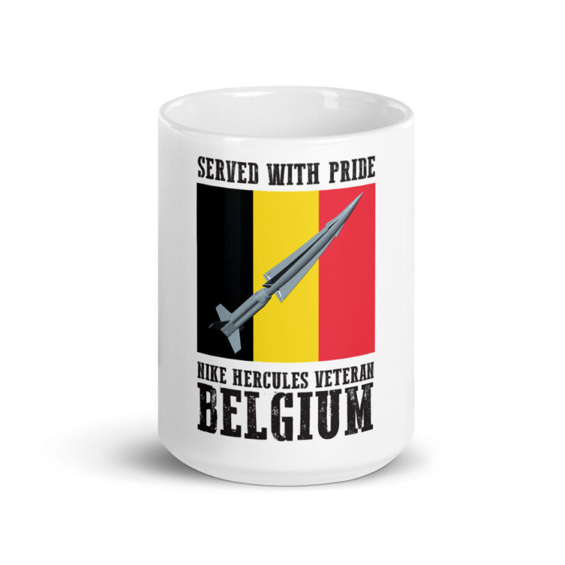 Belgium Nike Hercules on Flag Mug - Image 6