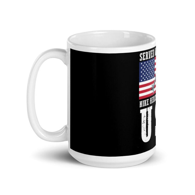 USA Nike on Flag Coffee Mug - Image 5