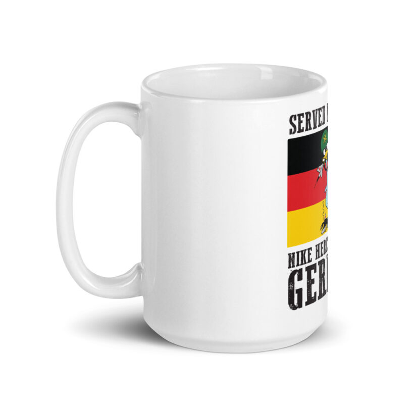 Germany Oozlefinch on Flag Coffee Mug - Image 5