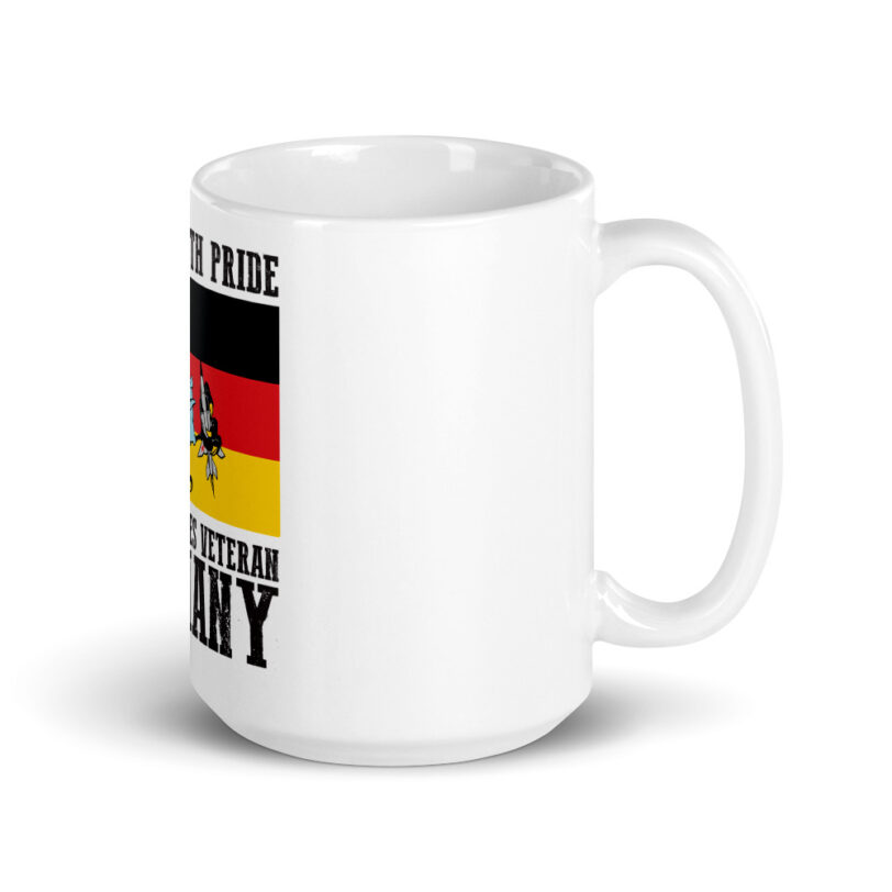 Germany Oozlefinch on Flag Coffee Mug - Image 4