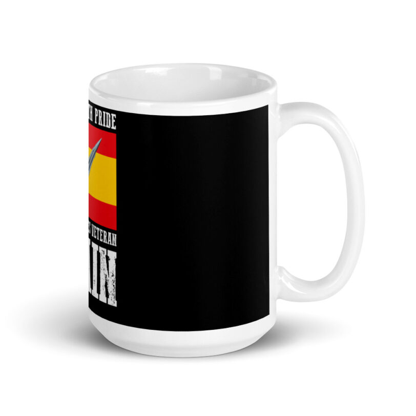 Spain Nike Hercules on Flag Mug - Image 4