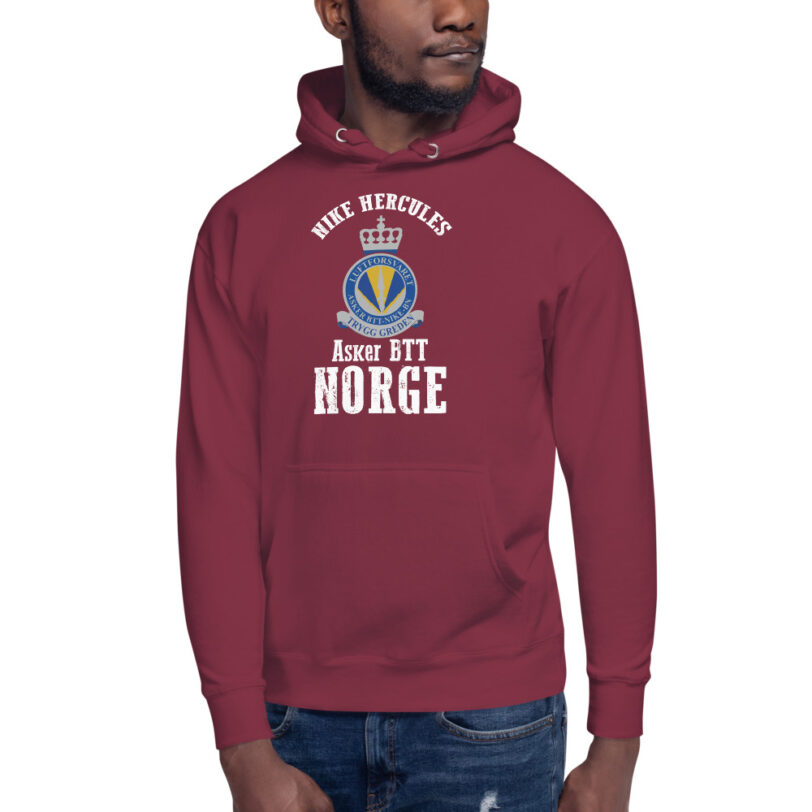 Norway Asker Battery Unisex Hoodie - Image 3