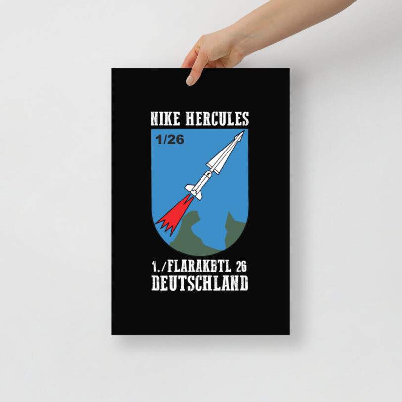 Germany 1/26 Nike Hercules Poster - Image 5