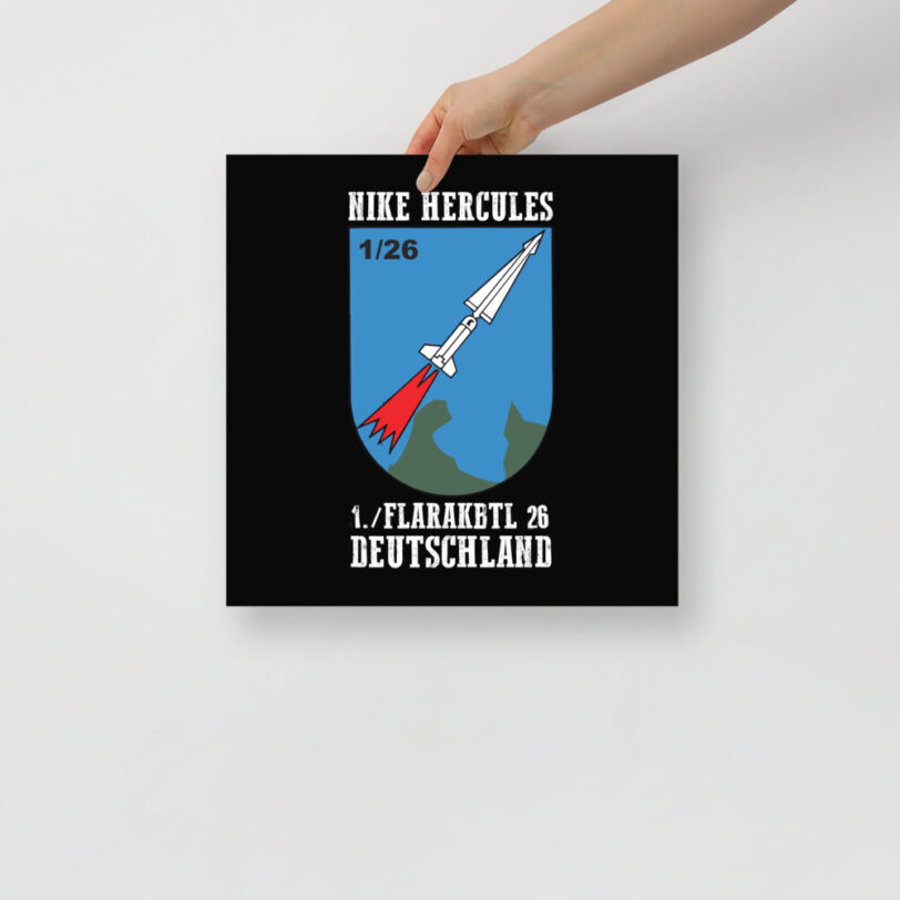 Germany 1/26 Nike Hercules Poster - Image 6