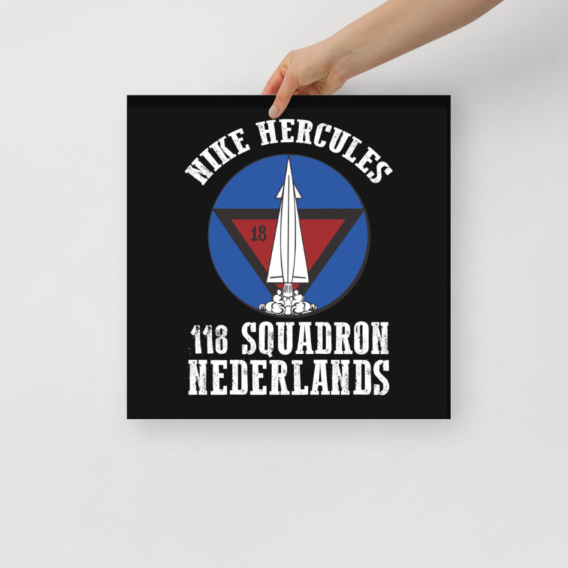 Netherlands 118 Squadron Nike Hercules Poster - Image 7