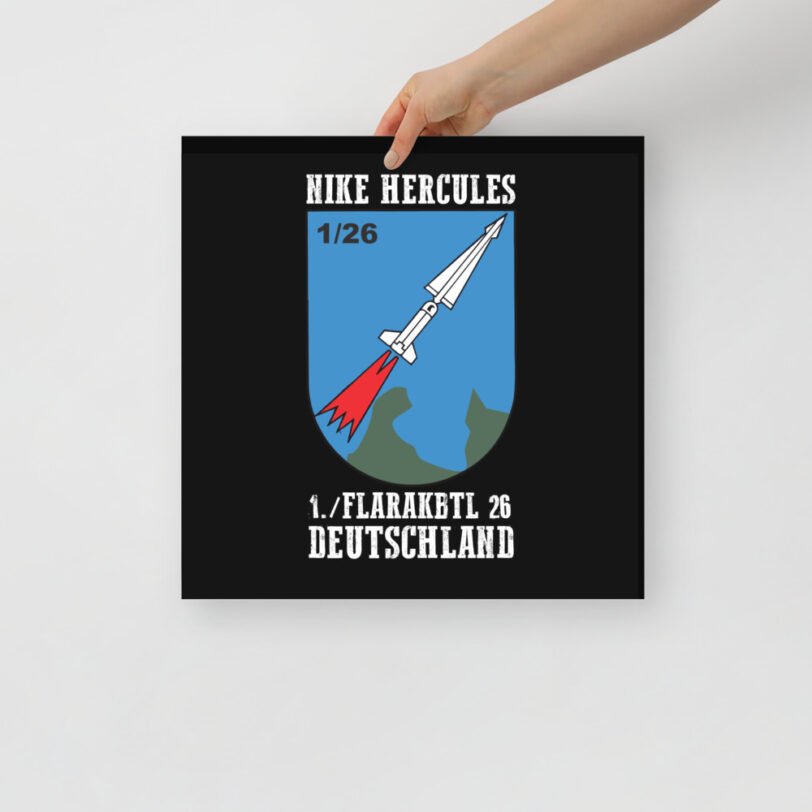 Germany 1/26 Nike Hercules Poster - Image 7