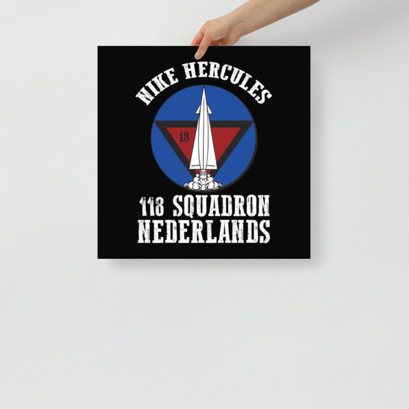 Netherlands 118 Squadron Nike Hercules Poster - Image 9